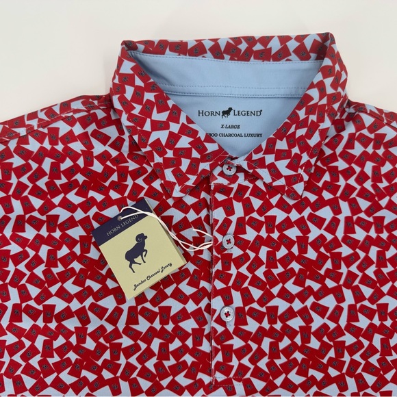 Horn Legend Other - HYDR! Rare Horn Legend "Red Solo Cup" Ole Miss Performance Polo - XL - NWT